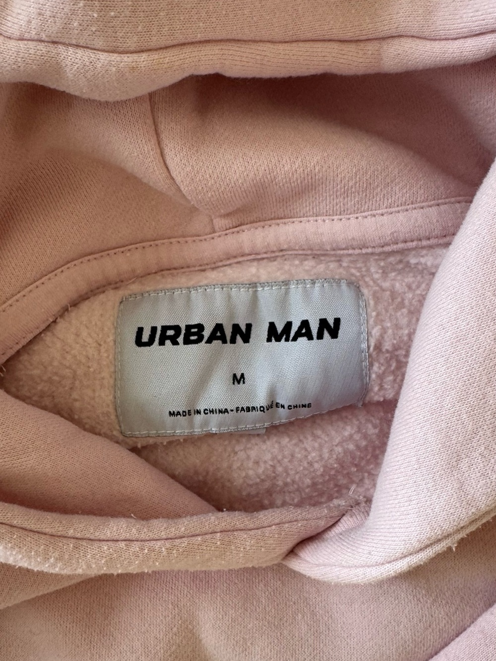 Urban Planet Pink Women's Sweater Hoodie - Soft Fleece Lined